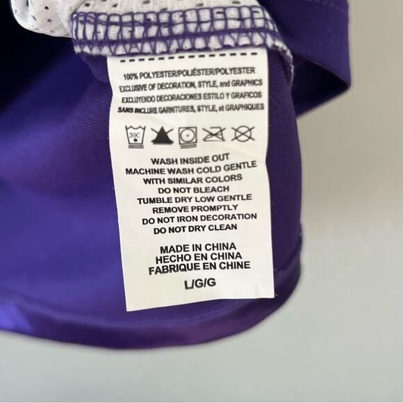 Minnesota Vikings Women’s Jersey Size Large NFL Team Apparel - Picture 5 of 6